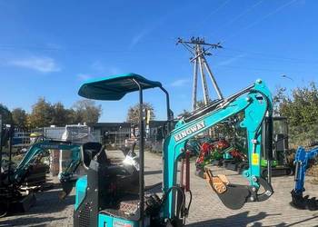NOWA MINIKOPARKA KINGWAY BAGGER PRO 1100kg JOISTICK + 3 łyżki FV