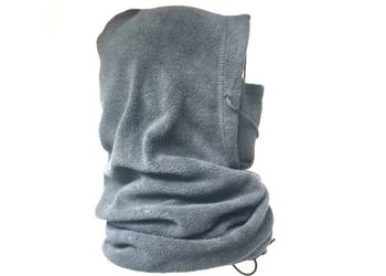 KOMINiarka szyja Czarny KOMIN głowa r. M-L Polar Unisex stan bdb-