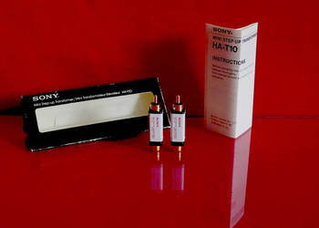 Hi-End Sony HA-T10 step-up transformer for MC-cartridges
