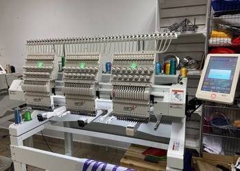 Przemysłowa hafciarka Haftex 1503 w idealnym stanie