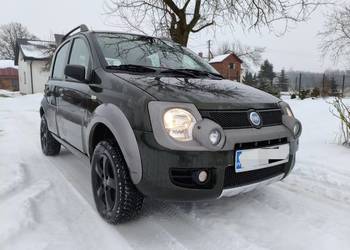Fiat Panda II CROSS 1.3 JTD 4x4 | Bogata wersja | Mały czołg | Zadbany
