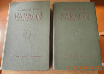 ksiązka faraon bolesława prusa