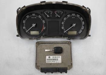 Sterownik Silnika Skoda Octavia I 1.6 8v AKL 06A906019CQ 5WP4458 ZESTAW
