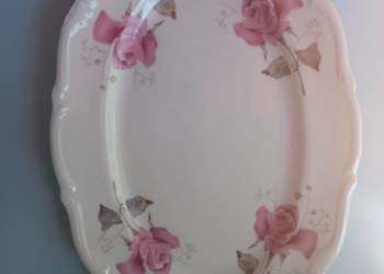 Patera Wałbrzych porcelana w róże