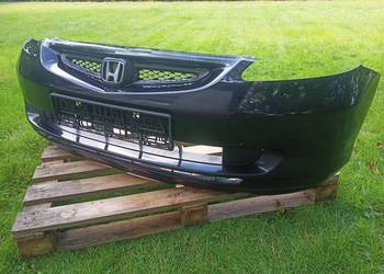 Honda Jazz II 2 przedlift zderzak przód przedni kompletny czarny B92P