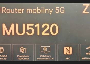 Router mobilny ZTE 5g SA/NSA 5G