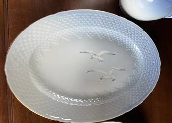 Patera największa. B& G. Royal Copenhagen. Złota Mewa.