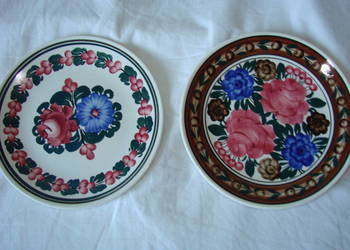 Koło fajansowy talerz PRL Koło fajansowy talerz PRL