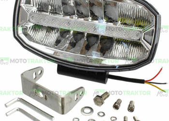 REFLEKTOR DROGOWY 16 LED + DO JAZDY DZIENNEJ