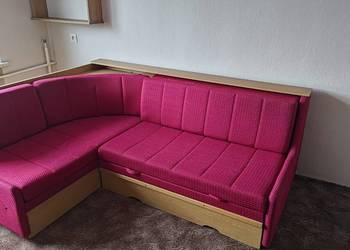 Wersalka narożnik łóżko z lat 80tych Retro
