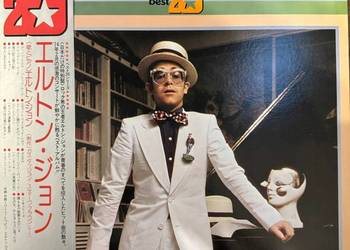 Elton John Best 20 NM/M- Japan Obi LP 1975 DJM Records IFS-90040