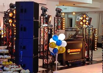 lampy retro krata tower głowy głowa ruchoma JBL party sprzęt dla DJ