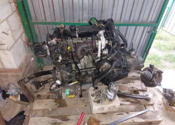 Silnik 1.4hdi na części (alternator, głowica, rozrusznik, turbo, wtryski)