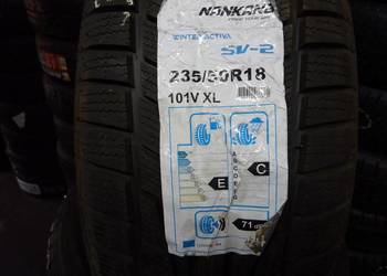 2x Opona nieużywana zimowa 235/50R18 NANKANG 299zł/szt. WYSYŁKA GRATIS