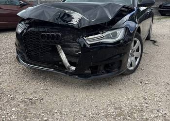 Audi a6 c7 uszkodzone