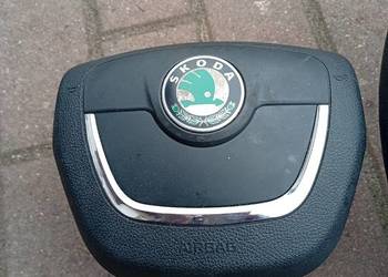 1Z0 880 201 AH TDZ poduszka kierownicy Skoda Octavia 2 lifting