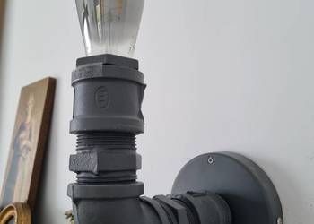 lampki nocne w stylu industrialnym