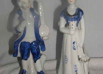 figurki vintage dworzanin i dwórka_BDvin