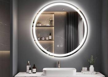 Lustro ścienne Dripex koło 500 x 500 mm