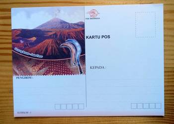 GUNUNG BROMO - WULKAN NA JAWIE W INDONEZJI ( KARTA  POCZ. )