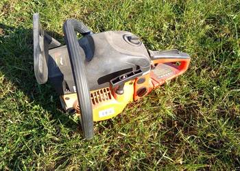 Piła spalinowa łańcuchowa Bavaria uszkodzona na części
