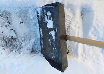 Łopata do śniegu metalowa