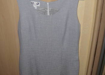 Sukienka szara klasyczna