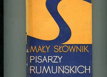 Mały słownik pisarzy rumuńskich