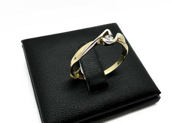 Złoty Pierścionek pr 585 1,96g R19