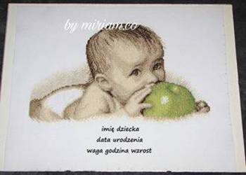 DZIECKO haft krzyzykowy