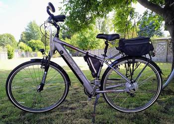 rower elektryczny trekking romet orkan rm1/ roczny/jak nowy/gwarancja