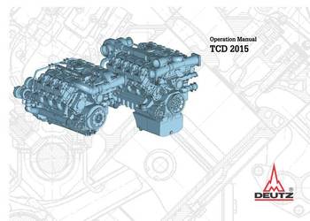 Deutz TCD 2015, 2015 instrukcja naprawy, remontu silnika