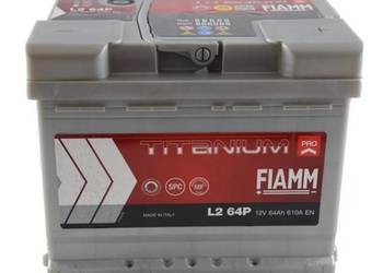 Akumulator FIAMM TITANIUM PRO 12V 64Ah 610A Prawy Plus