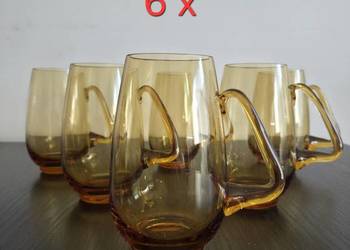 Szklanki kufel vintage PRL