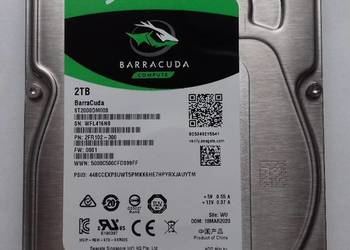 DYSK 2TB Seagate ST2000DM008 SATA3 3,5" 7200RPM