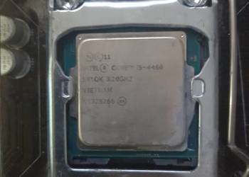 SPRZEDAM SPRAWNĄ PŁYTĘ GŁÓWNĄ z procesorem i ramem