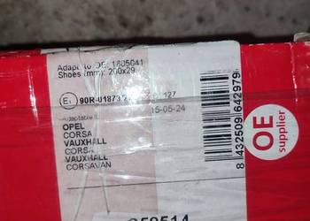 Nowe szczęki hamulcowe tył Brembo S59514 OE 1605041 Opel Corsa C