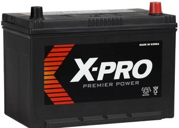 Akumulator 100Ah 830A EN X-PRO Japan Prawy Plus