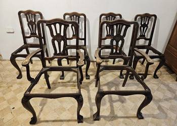 Krzesła ludwikowskie Bez siedzisk