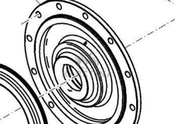 John Deere 8110 8210 8310 8410 Osłona CZĘŚCI R109481