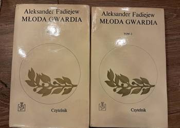 książki z 1979r "młoda gwardia" tom I i II A. Fadiejew stan bdb-