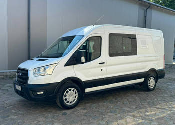 Ford Transit Brygadówka 7-osobowy L3H2 HAK PDC Klima Salon PL F.Vat23% VII…