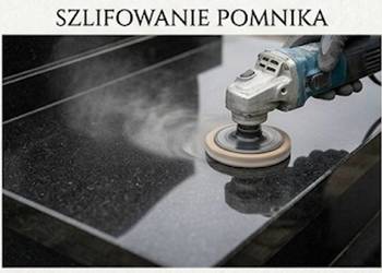 Szlifowanie nagrobka, płyty, pomnika, Cmentarz Wrocław, Działkowa, cennik