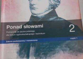 Podręczniki "Ponad słowami 2" cz.1 i cz.2