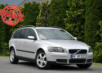 Volvo V50 2.4Benzyna(140KM)*Welur*Reling*I Właściciel*Klimatronik*Alu16"AS…