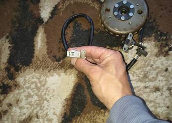 Sprawny Iskrownik Stator 11/12 cewek + Koło GY6 TaoTao 50/125 – Iskra do ko