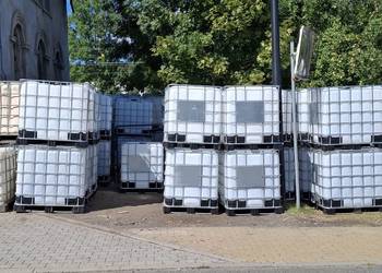 Pojemnik 1000l Mauzer# Zbiornik IBC#czyste brudne# transport