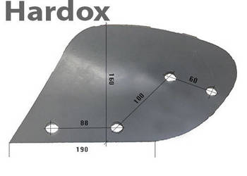 Odkładnia przedpłużka HARDOX 3470541/L D2L do pługa LEMKEN