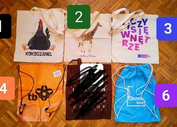 Torby, torby eko, plecaki, worki