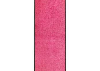 vidaXL Wycieraczka z możliwością prania, różowa, 60 x 180 cm